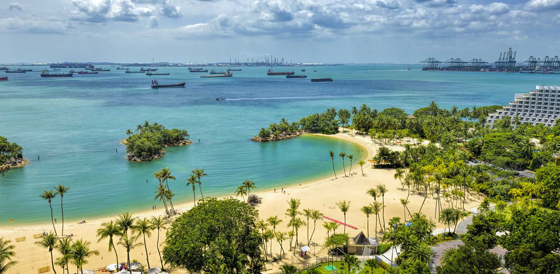 Honeymoon in Singapore | Sentosa Island
