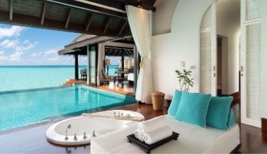 Over Water Pool Villa