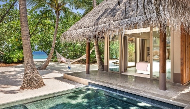 Family Beach Villa with Two Pools
