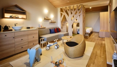 Family Room with Open Air Onsen
