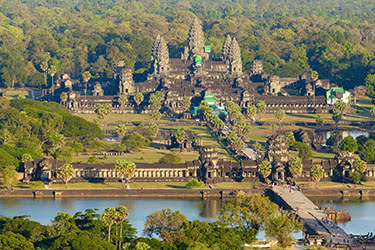 An Angkor Wat Overview by Air