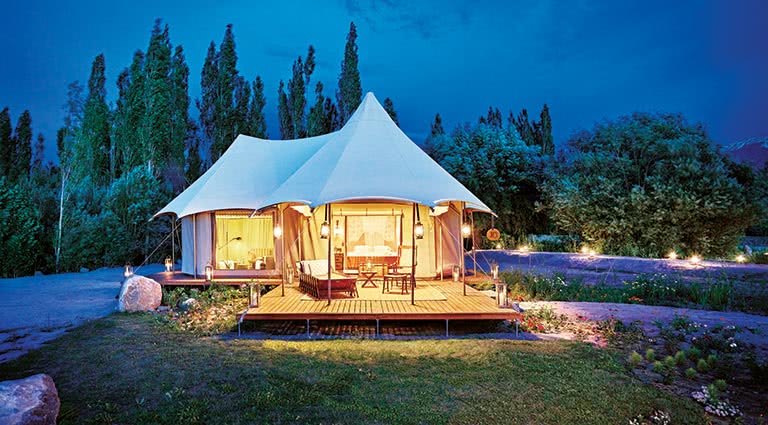 Tented Camps and Palatial Suites in Ladakh 