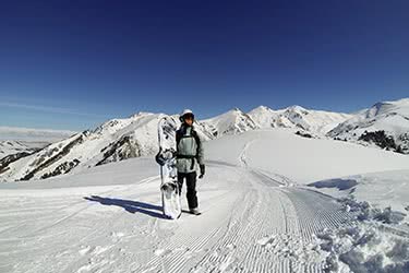 Skiing the Backcountry in Karakol