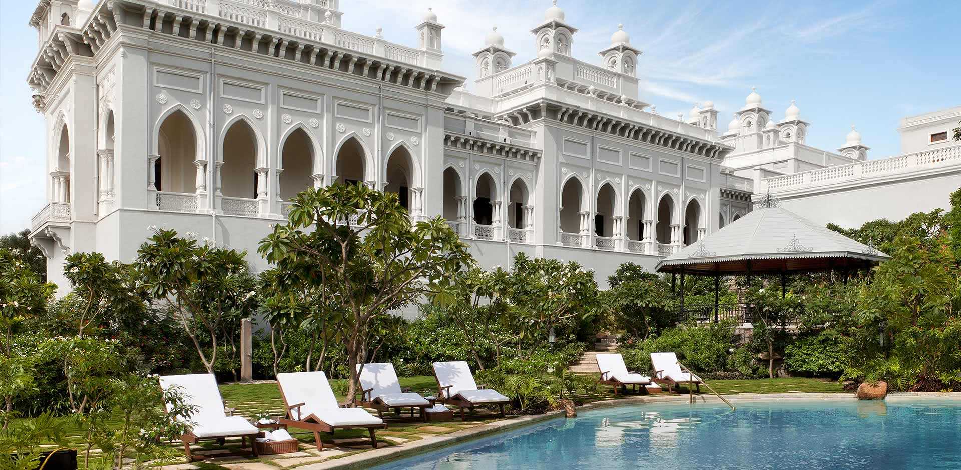  Taj Faluknama Palace