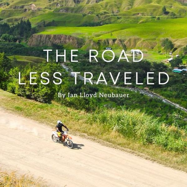 Ian Lloyd Neubauer saddles up a dirtbike and hits the spectacular trails in the highlands of PNG. The endpoint? A gothic encounter with the mummified corpses of Aseki district, link in bio.