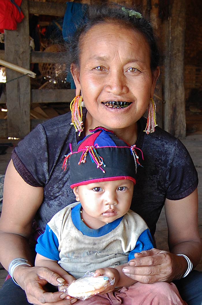 An Ann tribe woman and her child.