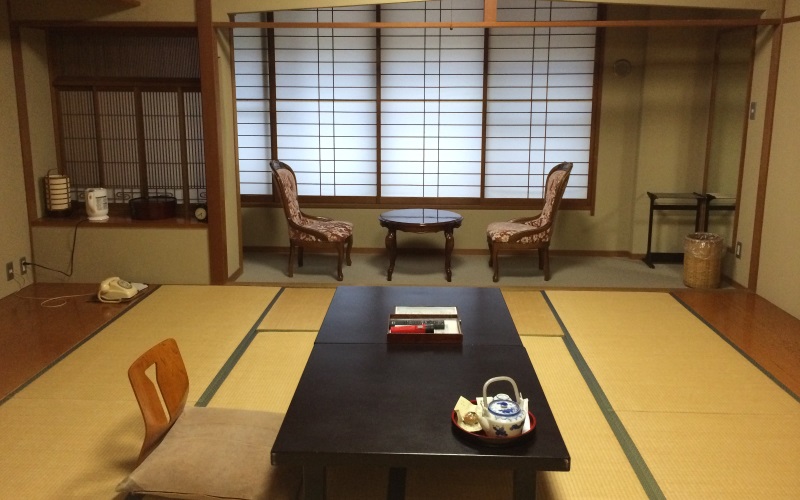 My room at Fujiya Ryokan