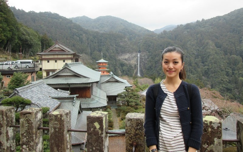 Trinity at Nachi Shrine