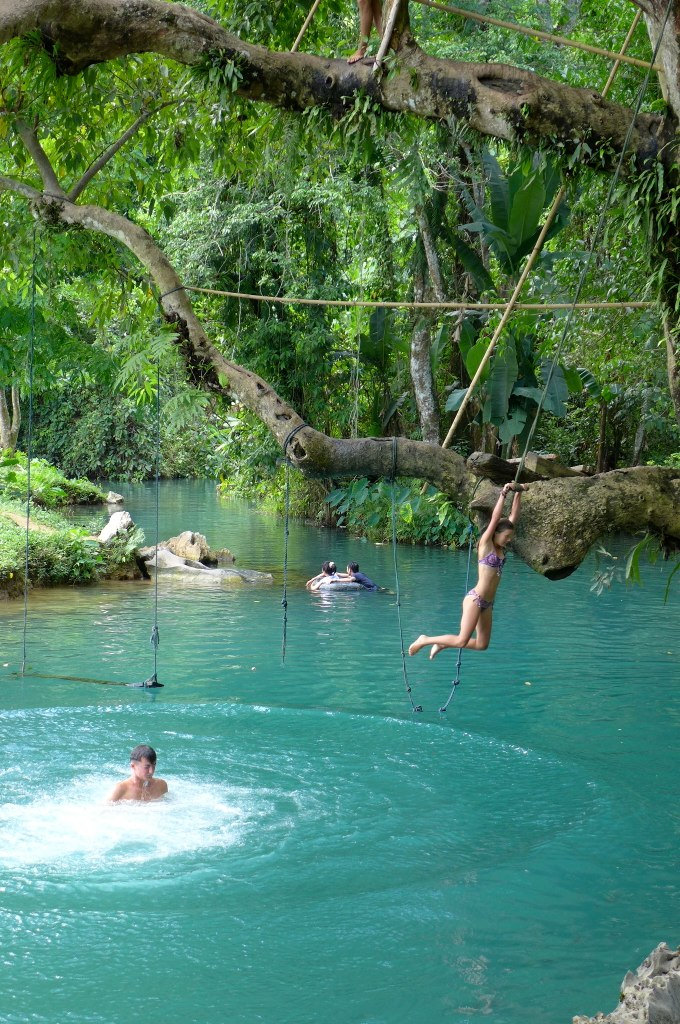 Blue Lagoon of Vang Vieng