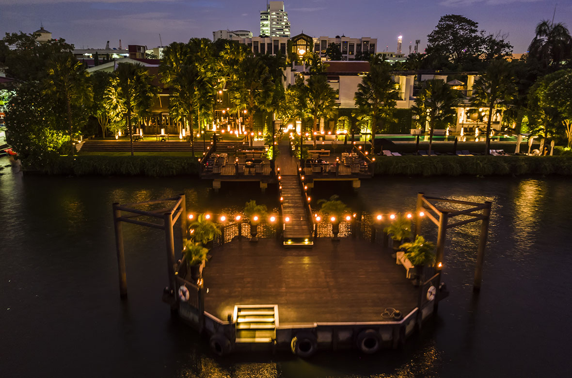 The Siam. Aerial - Riverside Resort 3