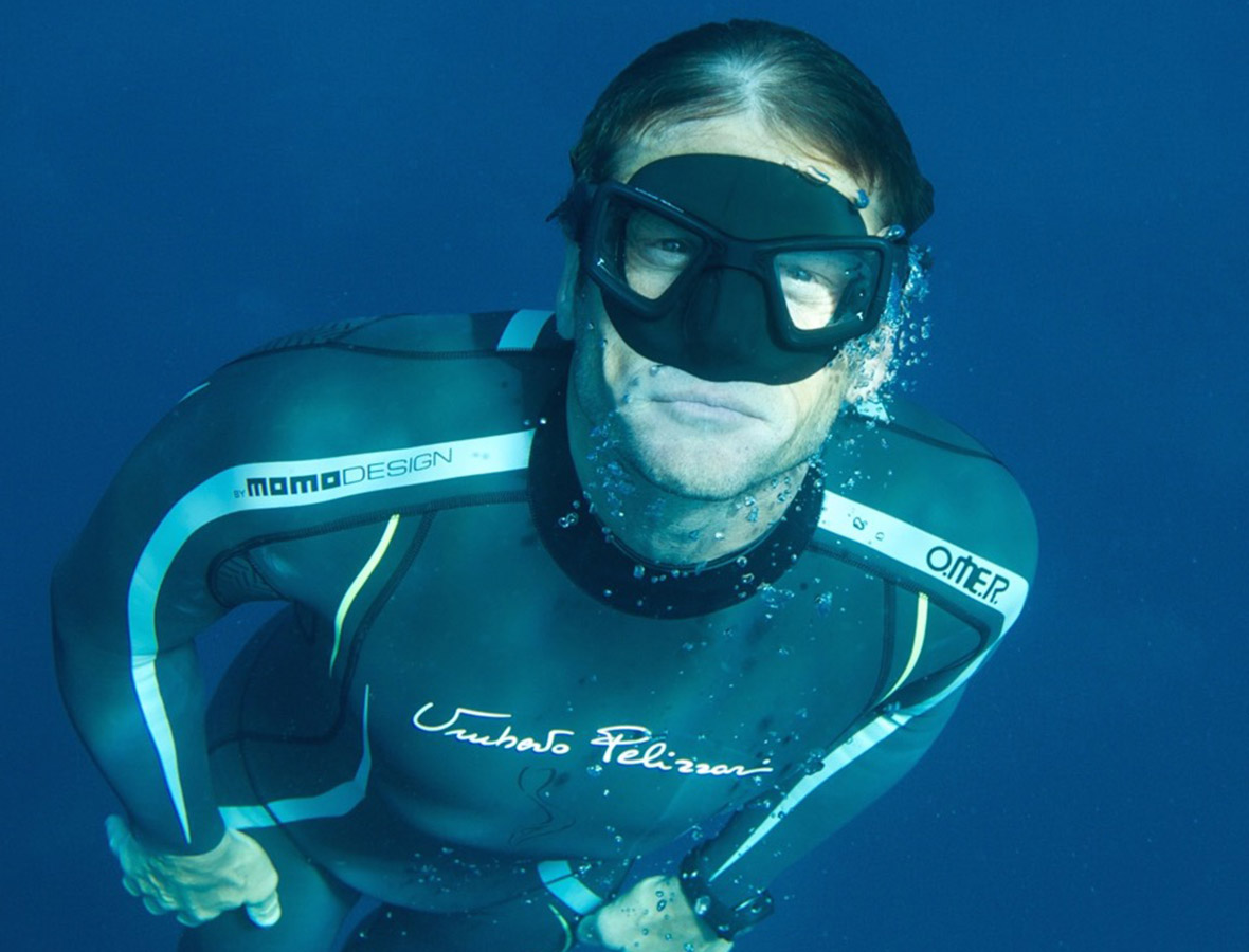 Umberto Pelizzari Freediver