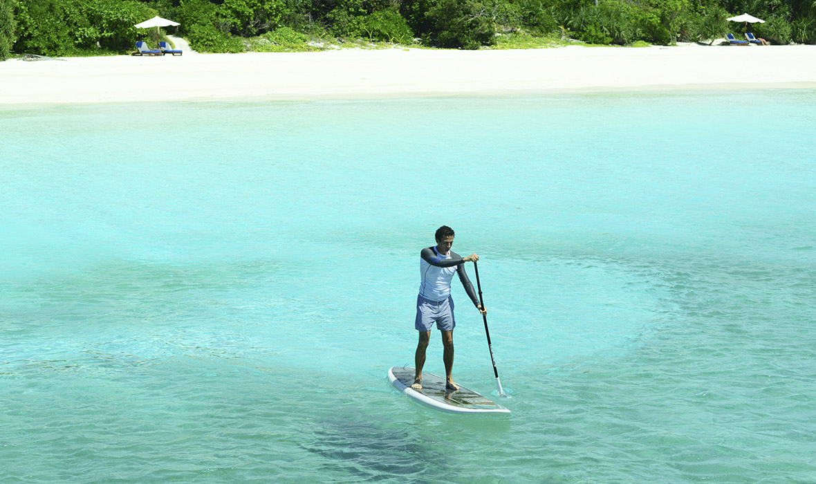 Beach Paddle Boarding