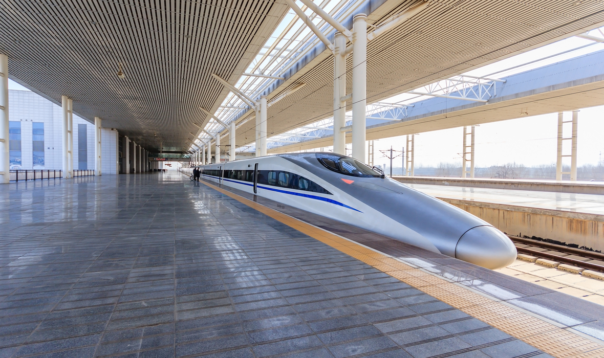 Luoyang Longmen Railway Station for high-speed trains