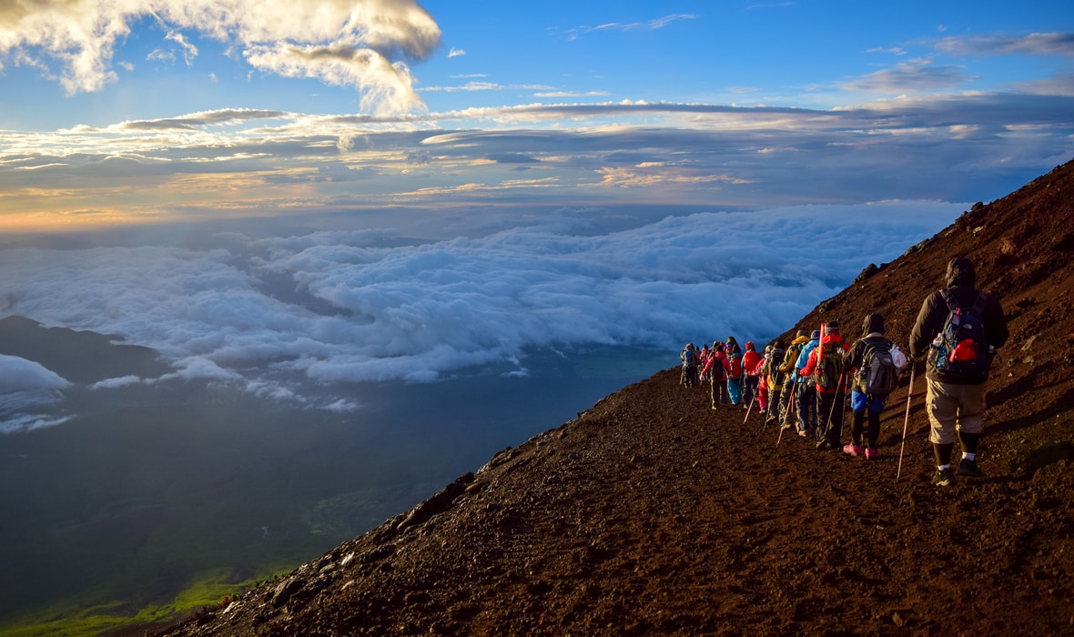 Mt.Fuji climbing