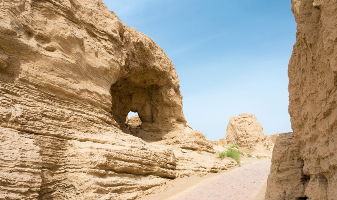 Jiaohe-Ruins