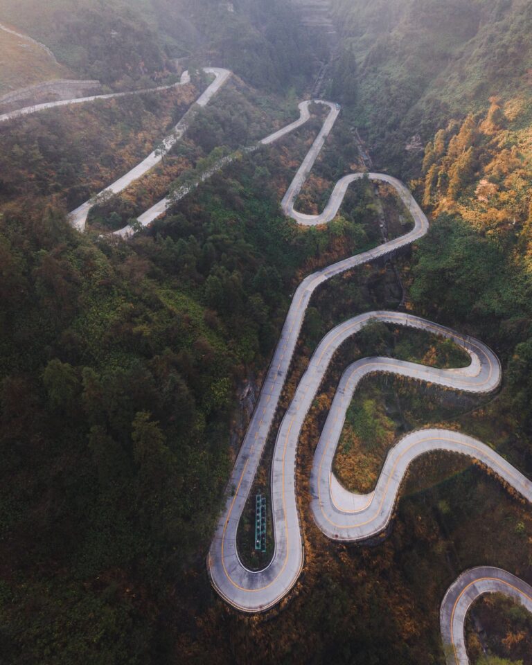 Tianmen Shan-5 (road)