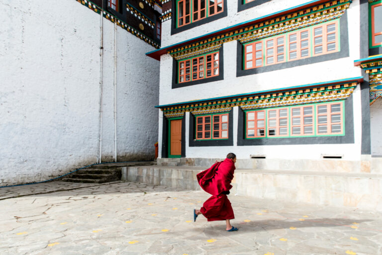 2 - Monk at Tawang Monastery