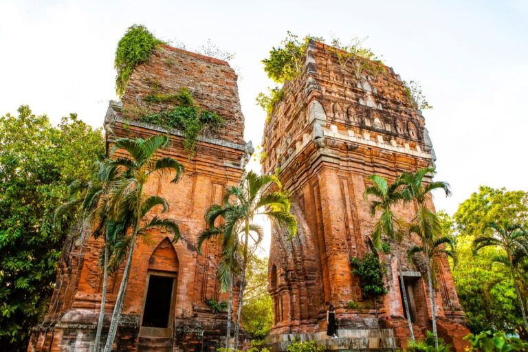 Cham ruins outside of Quy Nhon.