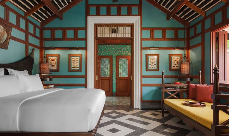 Rosewood Luang Prabang interior.