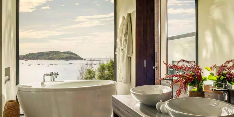 Anantara Quy Nhon Villa bathroom interior.