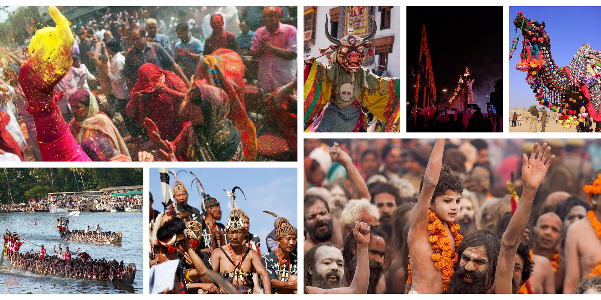 festivals of france collage