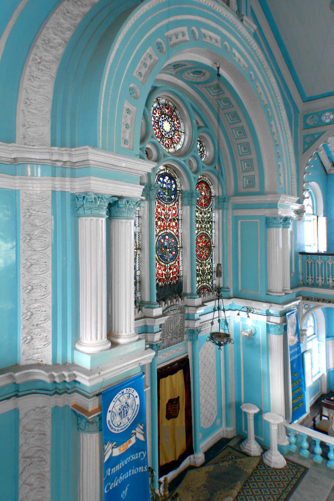 Interior built in the classical revival style Interior built in the classical revival style